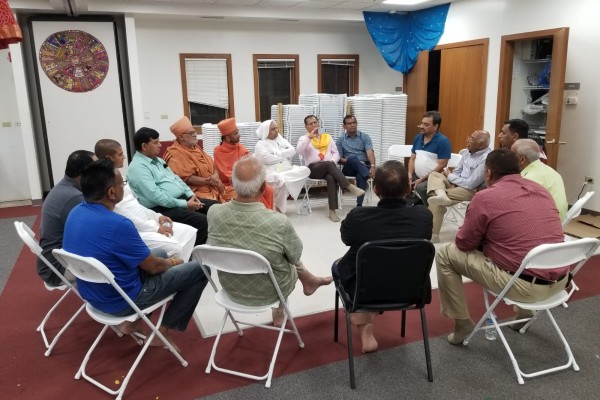 Group meeting of the Vishv Umiya Foundation and Umiyadham Chicago Temple