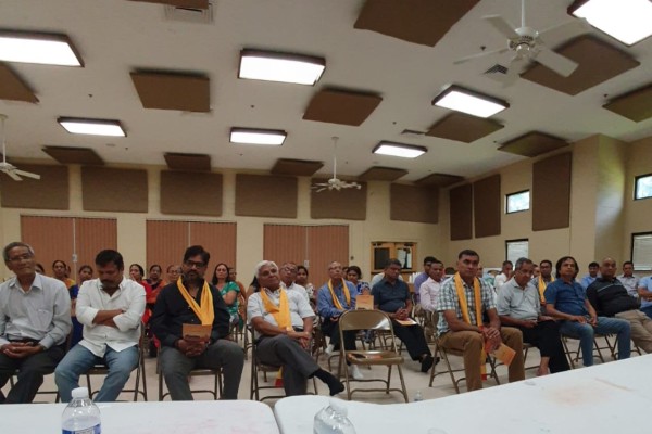Joint meeting by the Vishv Umiya Foundation in Jacksonville, Florida