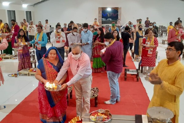 Second Day – Navratri Festival at Vishv Umiyadham Jaspur, Ahmedabad