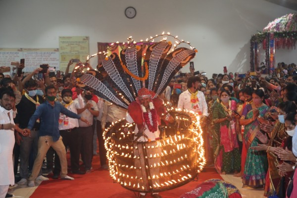 Celebration of Pratham Patotsav of Maa Umiya at Vishv Umiya Ahmedabad