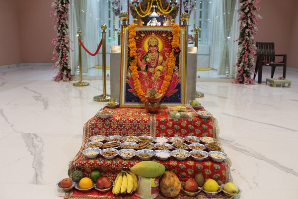Annakut Darshan and Chopda Pujan on the occasion of Diwali