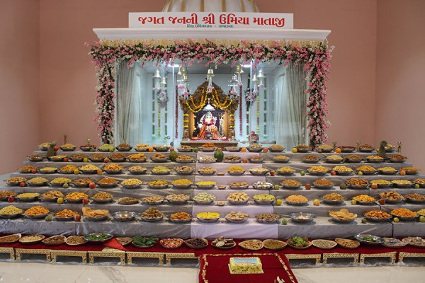 Annakut Darshan and Chopda Pujan on the occasion of Diwali
