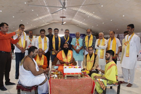 Vishv Yog Guru Shri Swami Ramdevji visited at Vishv Umiadham